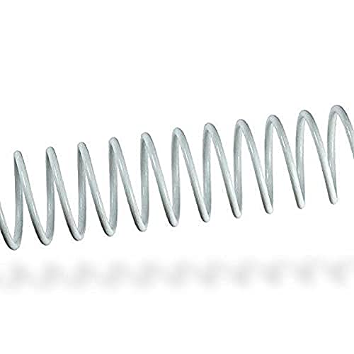 Fellowes 53150 – Pack von metallischen 50 Spiralen, 32 mm, weiß von Fellowes