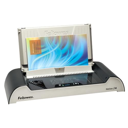 Fellowes 5641001 Büro Thermobindegerät Helios 30 platin/schwarz von Fellowes