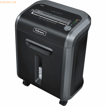 Fellowes Aktenvernichter 79Ci Partikelschnitt 3,9x38mm schwarz/silber von Fellowes