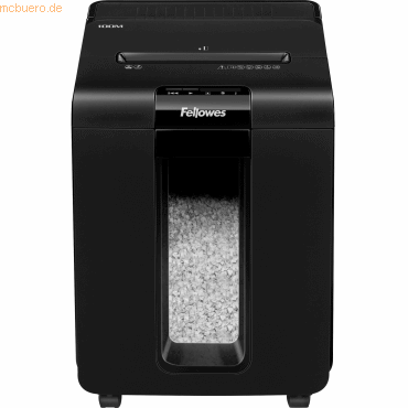 Fellowes Aktenvernichter AutoMax 100M Mini-Partikel 4x10mm schwarz von Fellowes