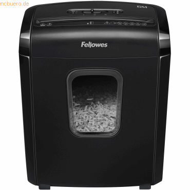 2 x Fellowes Aktenvernichter Powershred 6M Mini-Partikel 4x12mm schwar 2 x Fellowes Aktenvernichter Powershred 6M Mini-Partikel 4x12mm schwar von Fellowes