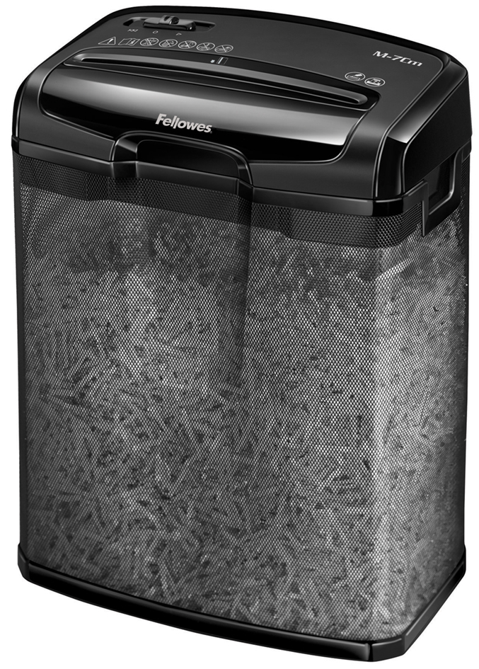 Fellowes Aktenvernichter Powershred M-7M, schwarz, Partikel von Fellowes