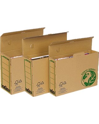 Fellowes Archivbox Folio Lomo 100 mm: Aufbewahrungsbox, Archivbox, 315 x 255 mm (A4) und 360 x 255 mm (Blatt) von Fellowes