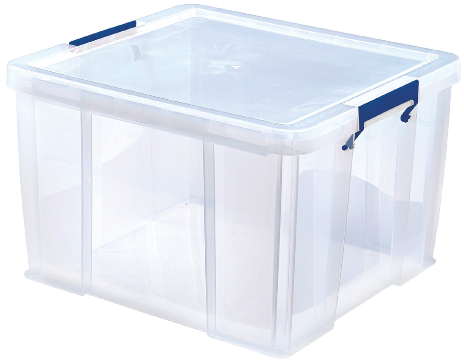 Fellowes Aufbewahrungsbox ProStore, 48 Liter, transparent von Fellowes