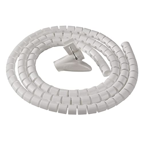 Fellowes CableZip Kabelschlauch, Länge 200 cm, Durchmesser 2 cm - Weiß Fellowes CableZip Kabelschlauch, Länge 200 cm, Durchmesser 2 cm - Weiß von Fellowes
