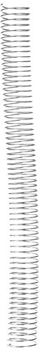 Fellowes ESP026 Spiralbindung, Metall, für Einband, 5:1, (59 Löcher), 26 mm 26 mm silber metallic von Fellowes