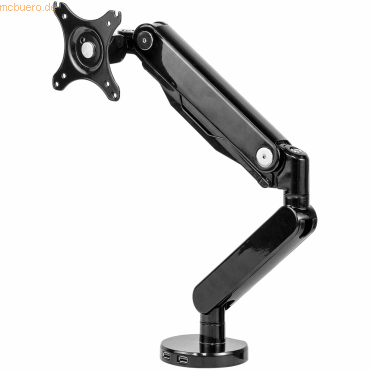 Fellowes Einzel-Monitorarm Platinum Series Klemmbesfestigung schwarz Fellowes Einzel-Monitorarm Platinum Series Klemmbesfestigung schwarz von Fellowes