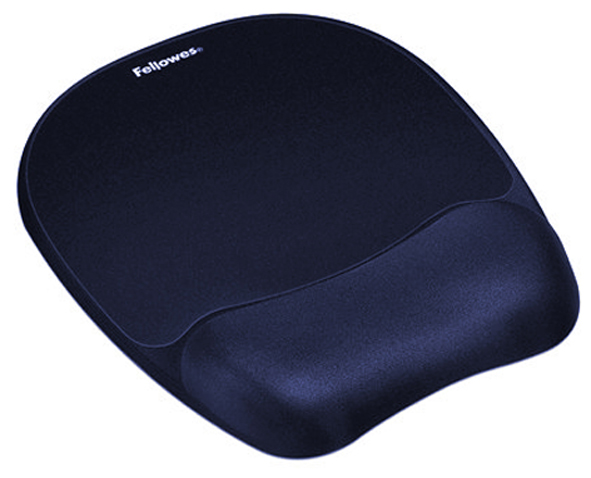 Fellowes Handgelenkauflage Memory Foam , Saphir, von Fellowes