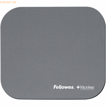 Fellowes Mauspad Microban 230x204mm silber von Fellowes