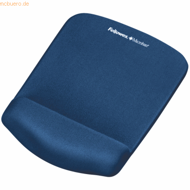 Fellowes Mauspad PlushTouch mit Handgelenkauflage blau von Fellowes