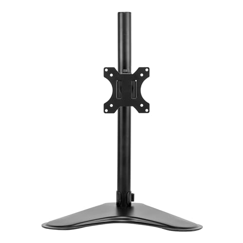 Fellowes Monitorarm Seasa mit Standfuß - höhenverstellbar - ergonomisch - für 1 Monitor bis 81,28 cm (32 Zoll) - schwarz von Fellowes