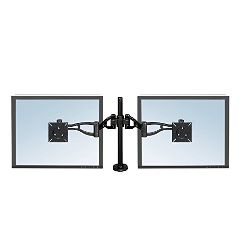 Fellowes Monitorarm Vista für 2 Bildschirme - Befestigung mit Klemme / Kabeldurchlass - flexibel verstellbar - für Monitore bis 26 Zoll / 66,04 cm Fellowes Monitorarm Vista für 2 Bildschirme - Befestigung mit Klemme / Kabeldurchlass - flexibel verstellbar - für Monitore bis 26 Zoll / 66,04 cm von Fellowes