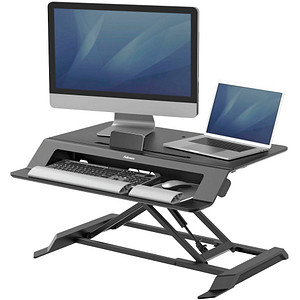 Fellowes Monitorständer Lotus LT Sitz-Steh Workstation schwarz von Fellowes