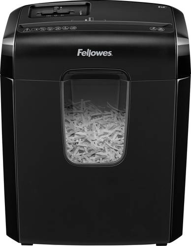 Fellowes Powershred® 6C Aktenvernichter 6 Blatt Partikelschnitt 4 x 35mm P-4 11l Vernichtet auch B� von Fellowes