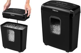 Fellowes Powershred 6M - Vorzerkleinerer - Mini-Cut - 4 x 12 mm - P-4 (4631101) von Fellowes