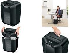 Fellowes Powershred LX41 - Vorzerkleinerer - Mini-Cut - 4 x 12 mm - P-4 (4300701) von Fellowes