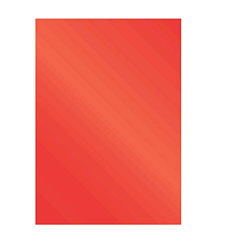 Fellowes Präsentationsdeckblätter Chromolux (glänzend), 250g/m², rot von Fellowes