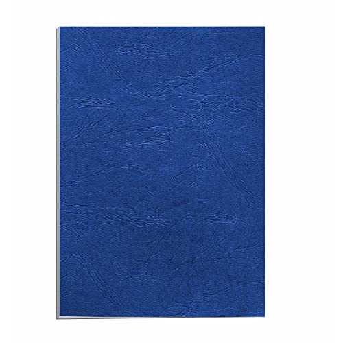 Fellowes Präsentationsdeckblatt Delta A4, 250 g/m², Lederstruktur, 100 Stück, royalblau von Fellowes
