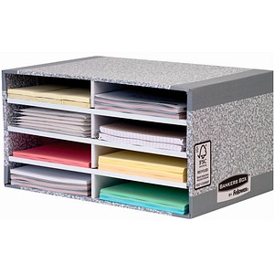 Fellowes Sortierstation grau mit 8 Fächer Fellowes Sortierstation grau mit 8 Fächer von Fellowes