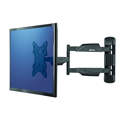 Fellowes TV/LCD/LED Monitor Wandhalterung, Full Motion, für Bildschirme von 58,42 cm - 139,7 cm (23-55 Zoll) und max. 35 kg, schwarz von Fellowes