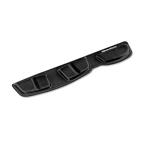 Fellowes Tastatur-Handgelenkauflage Stoff schwarz von Fellowes