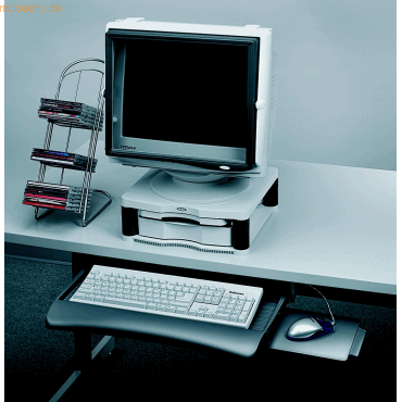 Fellowes Tastaturschublade verstellbar grafit Fellowes Tastaturschublade verstellbar grafit von Fellowes
