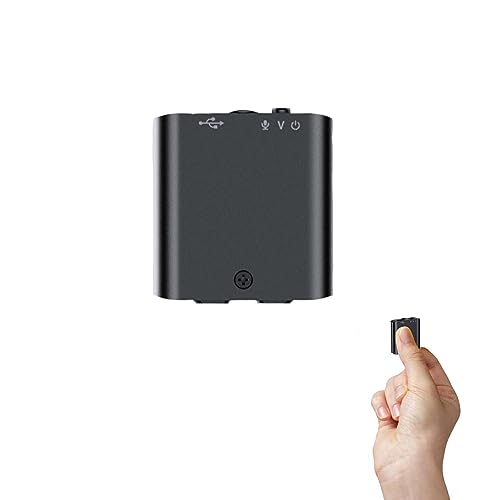 Feloyal Mini Voice Recorder 16GB MP3 Wiedergabe mit Magnet und Sprachaktivierung Sprachrecorder USB wiederaufladbar für Meetings Vorstellungsgespräche Konferenzen von Feloyal