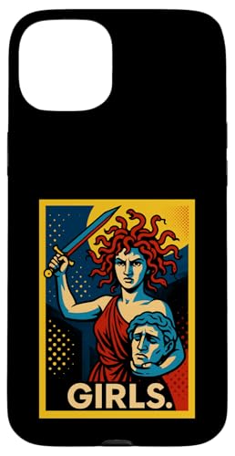 Girls Medusa Feminist Greek Mythology Art Hülle für iPhone 15 Plus Girls Medusa Feminist Greek Mythology Art Hülle für iPhone 15 Plus von Feminism Greek Goddess Medusa Gorgon Gorgo