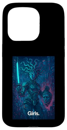 Girls Medusa Feminist Greek Mythology Art Hülle für iPhone 15 Pro Girls Medusa Feminist Greek Mythology Art Hülle für iPhone 15 Pro von Feminism Greek Goddess Medusa Gorgon Gorgo