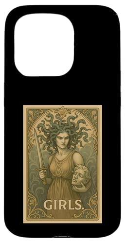 Girls Medusa Feminist Greek Mythology Art Hülle für iPhone 15 Pro Girls Medusa Feminist Greek Mythology Art Hülle für iPhone 15 Pro von Feminism Greek Goddess Medusa Gorgon Gorgo