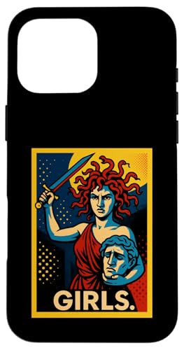 Girls Medusa Feminist Greek Mythology Art Hülle für iPhone 16 Pro Max Girls Medusa Feminist Greek Mythology Art Hülle für iPhone 16 Pro Max von Feminism Greek Goddess Medusa Gorgon Gorgo