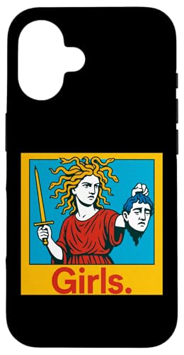 Girls Medusa Feminist Greek Mythology Art Hülle für iPhone 16 Girls Medusa Feminist Greek Mythology Art Hülle für iPhone 16 von Feminism Greek Goddess Medusa Gorgon Gorgo