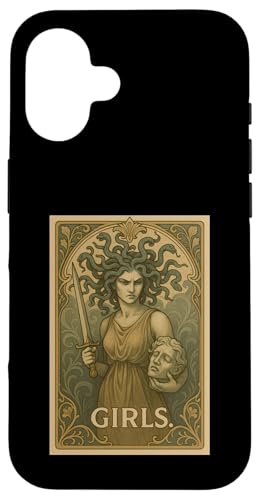 Girls Medusa Feminist Greek Mythology Art Hülle für iPhone 16 Girls Medusa Feminist Greek Mythology Art Hülle für iPhone 16 von Feminism Greek Goddess Medusa Gorgon Gorgo