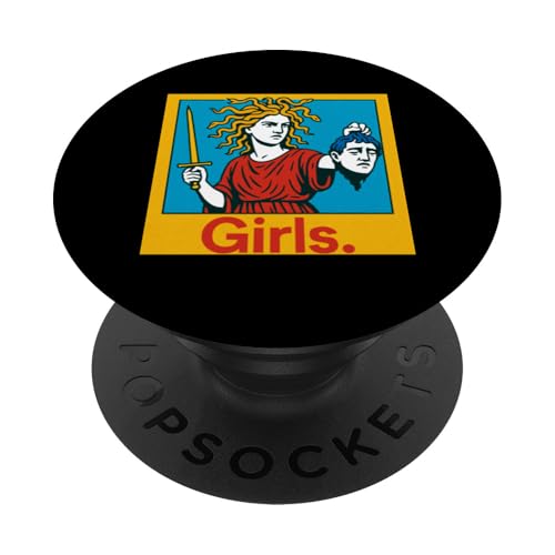 Girls Medusa Feminist Greek Mythology Art PopSockets Klebender PopGrip Girls Medusa Feminist Greek Mythology Art PopSockets Klebender PopGrip von Feminism Greek Goddess Medusa Gorgon Gorgo