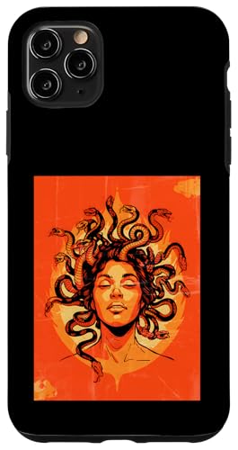 Greek Mythology Medusa Orange Feminist Graphic Hülle für iPhone 11 Pro Max Greek Mythology Medusa Orange Feminist Graphic Hülle für iPhone 11 Pro Max von Feminism Greek Goddess Medusa Gorgon Gorgo