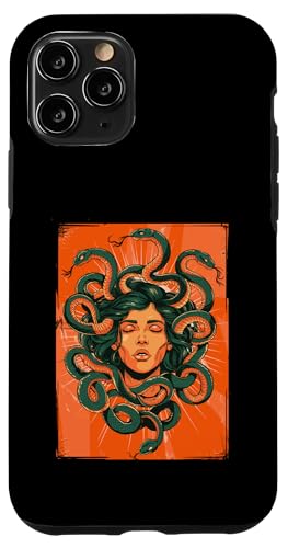 Greek Mythology Medusa Orange Feminist Graphic Hülle für iPhone 11 Pro Greek Mythology Medusa Orange Feminist Graphic Hülle für iPhone 11 Pro von Feminism Greek Goddess Medusa Gorgon Gorgo