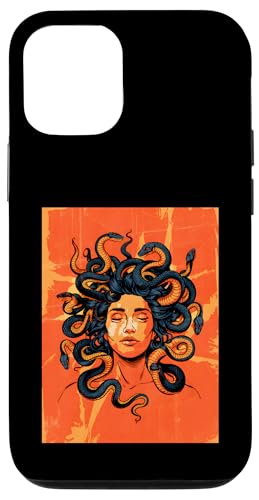 Greek Mythology Medusa Orange Feminist Graphic Hülle für iPhone 12/12 Pro Greek Mythology Medusa Orange Feminist Graphic Hülle für iPhone 12/12 Pro von Feminism Greek Goddess Medusa Gorgon Gorgo