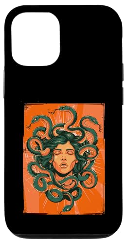 Greek Mythology Medusa Orange Feminist Graphic Hülle für iPhone 12/12 Pro Greek Mythology Medusa Orange Feminist Graphic Hülle für iPhone 12/12 Pro von Feminism Greek Goddess Medusa Gorgon Gorgo