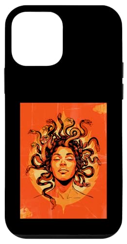 Greek Mythology Medusa Orange Feminist Graphic Hülle für iPhone 12 mini Greek Mythology Medusa Orange Feminist Graphic Hülle für iPhone 12 mini von Feminism Greek Goddess Medusa Gorgon Gorgo