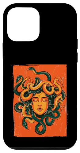 Greek Mythology Medusa Orange Feminist Graphic Hülle für iPhone 12 mini Greek Mythology Medusa Orange Feminist Graphic Hülle für iPhone 12 mini von Feminism Greek Goddess Medusa Gorgon Gorgo