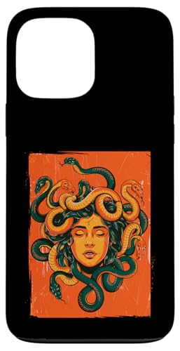 Greek Mythology Medusa Orange Feminist Graphic Hülle für iPhone 13 Pro Max Greek Mythology Medusa Orange Feminist Graphic Hülle für iPhone 13 Pro Max von Feminism Greek Goddess Medusa Gorgon Gorgo