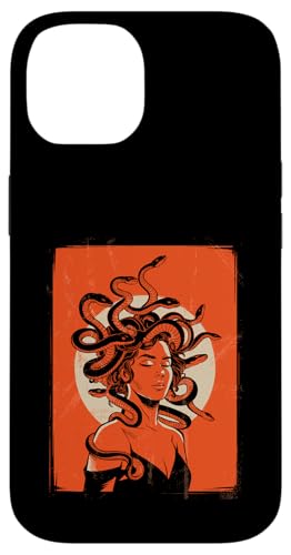 Greek Mythology Medusa Orange Feminist Graphic Hülle für iPhone 14 Greek Mythology Medusa Orange Feminist Graphic Hülle für iPhone 14 von Feminism Greek Goddess Medusa Gorgon Gorgo