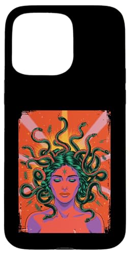 Greek Mythology Medusa Orange Feminist Graphic Hülle für iPhone 15 Pro Max Greek Mythology Medusa Orange Feminist Graphic Hülle für iPhone 15 Pro Max von Feminism Greek Goddess Medusa Gorgon Gorgo