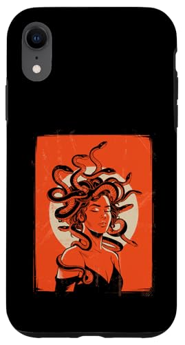 Greek Mythology Medusa Orange Feminist Graphic Hülle für iPhone XR Greek Mythology Medusa Orange Feminist Graphic Hülle für iPhone XR von Feminism Greek Goddess Medusa Gorgon Gorgo