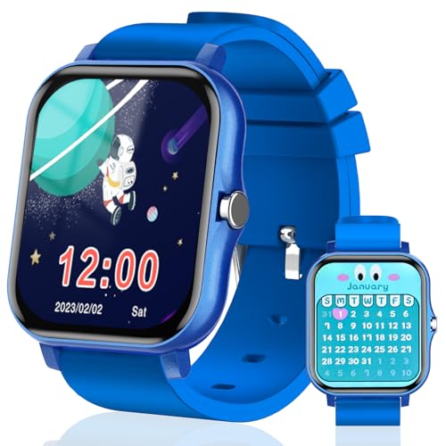 Smartwatch Kinder, 1,83" kinderuhr für Jungen und Mädchen, Uhr Schrittzähler, 20 Sportmodi, Wecker, 14 Puzzlespiele für Ohne App, Musik, Armbanduhr Kinder Geschenke für Teenager ab 5 Jahren Smartwatch Kinder, 1,83" kinderuhr für Jungen und Mädchen, Uhr Schrittzähler, 20 Sportmodi, Wecker, 14 Puzzlespiele für Ohne App, Musik, Armbanduhr Kinder Geschenke für Teenager ab 5 Jahren von Fenamor