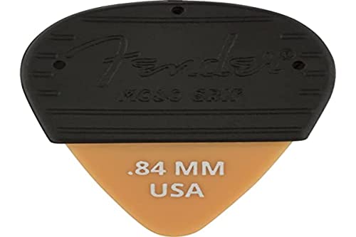 Fender® »MOJO GRIP PICKS - 3 PACK - DURA-TONE DELRIN 351 - .84MM« 3er Pack Plektren für Gitarre - Stärke: .84mm - Farbe: Butterscotch Blonde von Fender