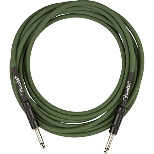 Fender® »STRUMMER PRO CABLE - GRAB GREEN« Joe Strummer Signature Instrumentenkabel - 4 Meter von Fender