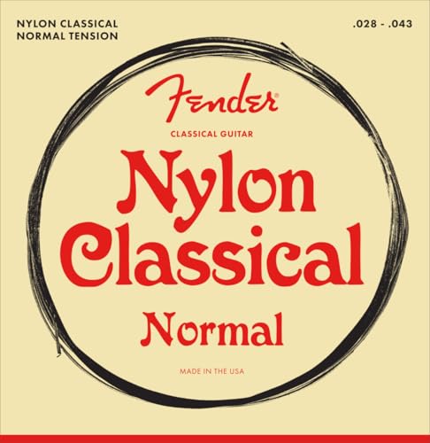 Fender Nylon Acoustic Strings (BQ 12 Sets) Small Medium Large X-Large 2X-Large,0730100400 von Fender