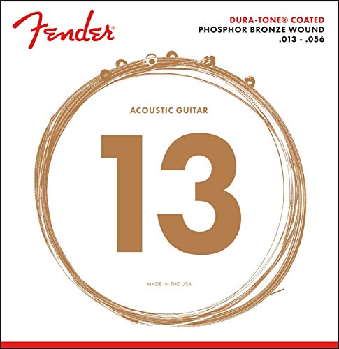 Fender 860M Phosphor Bronze Dura-Tone® Coated 13-56 von Fender