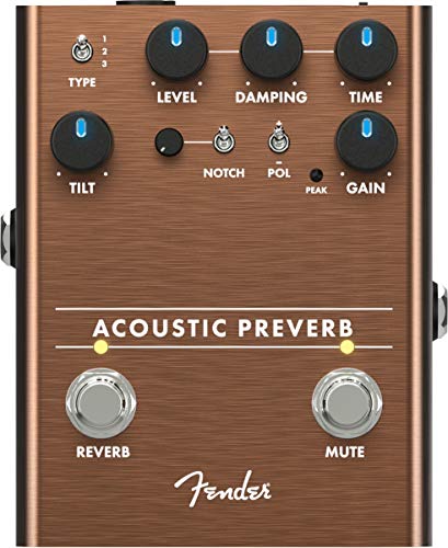 Fender 'Acoustic Preamp/Reverb' Guitar Effects Pedal von Fender